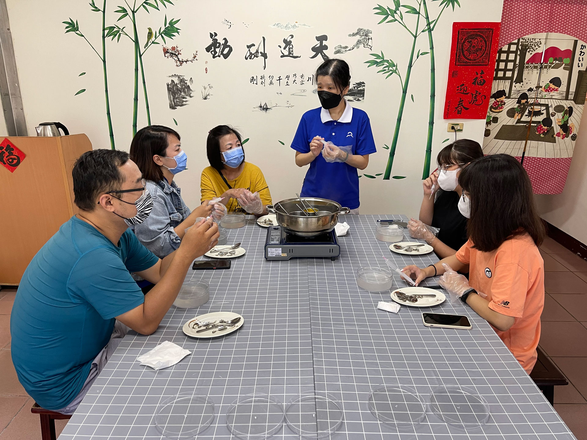 竹華書院-健康美味3D果凍花手作體驗